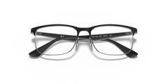 0RY1052 - Ray - Ban Junior Vista - Black - (Matte Black On Silver 4055) - 49 - 15 - 130 MM - Ardor Eyewear 8053672776232