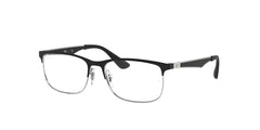 0RY1052 - Ray - Ban Junior Vista - Black - (Matte Black On Silver 4055) - 49 - 15 - 130 MM - Ardor Eyewear 8053672776232