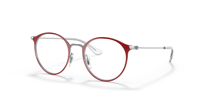 0RY1053 - Ray - Ban Junior Vista - Silver - (Silver On Red 4081) - 45 - 18 - 130 MM - Ardor Eyewear 8056597462457