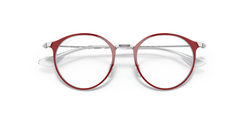 0RY1053 - Ray - Ban Junior Vista - Silver - (Silver On Red 4081) - 45 - 18 - 130 MM - Ardor Eyewear 8056597462457