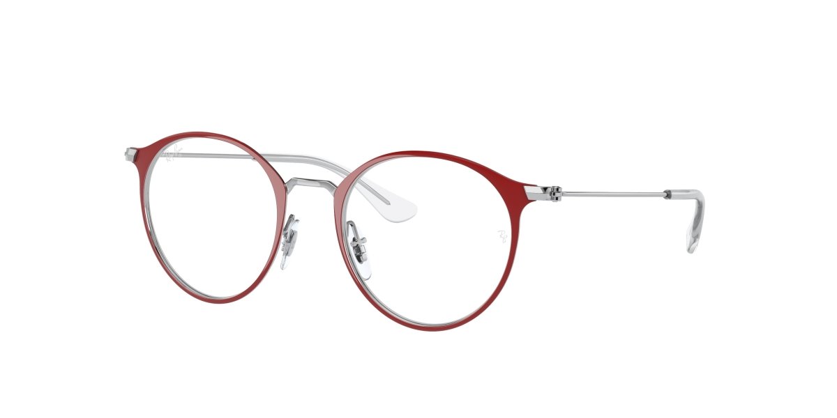 0RY1053 - Ray - Ban Junior Vista - Silver - (Silver On Red 4081) - 45 - 18 - 130 MM - Ardor Eyewear 8056597462457