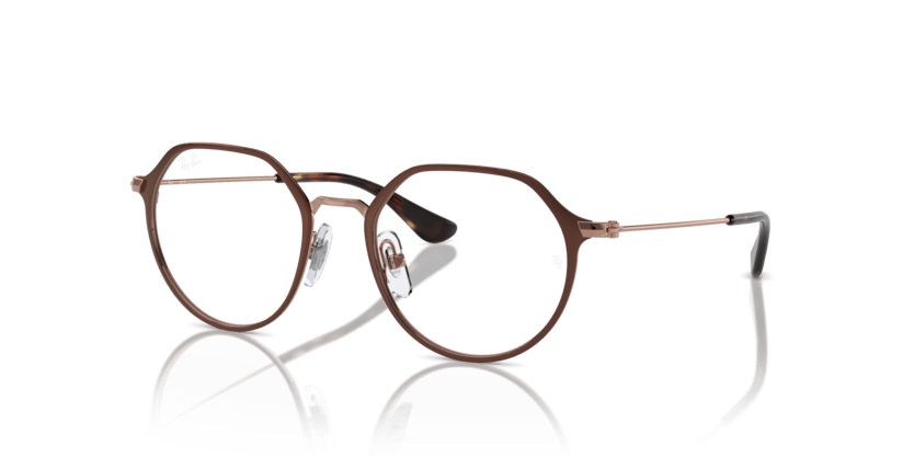 0RY1058 - Ray - Ban Junior Vista - Brown - (Brown On Rose Gold 4092) - 47 - 18 - 130 MM - Ardor Eyewear 8056262076002