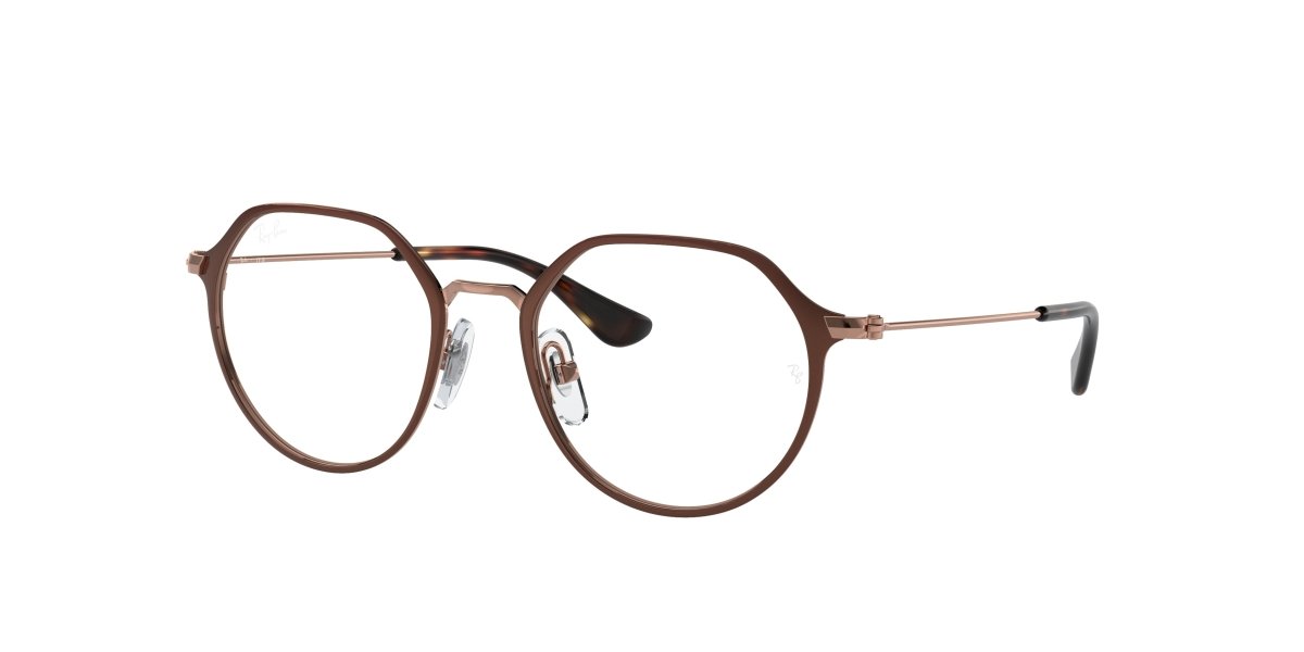 0RY1058 - Ray - Ban Junior Vista - Brown - (Brown On Rose Gold 4092) - 47 - 18 - 130 MM - Ardor Eyewear 8056262076002