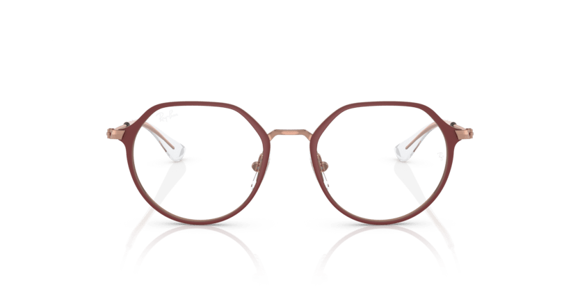 0RY1058 - Ray - Ban Junior Vista - Red - (Bordeaux On Rose Gold 4077) - 45 - 18 - 130 MM - Ardor Eyewear 8056597731454