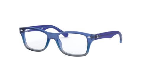 Blue On Grey - 0RY1531 8053672441291 Ray-Ban Junior Vista Eyeglasses Kids Unisex Square