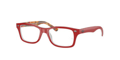 0RY1531 - Ray - Ban Junior Vista - Red - (Red On Texture Brown 3804) - 46 - 16 - 125 MM - Ardor Eyewear 8056597083072