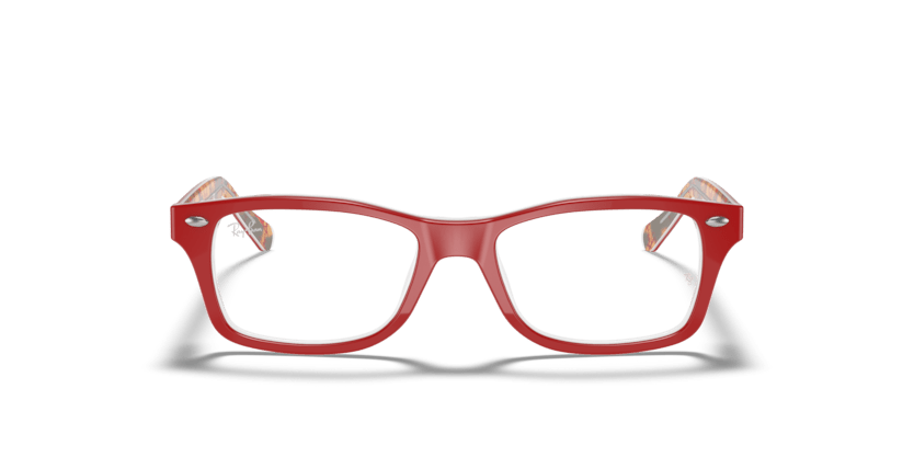 0RY1531 - Ray - Ban Junior Vista - Red - (Red On Texture Brown 3804) - 46 - 16 - 125 MM - Ardor Eyewear 8056597083072