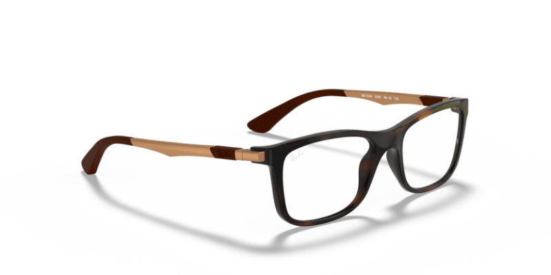 Havana - 0RY1549 8053672978377 Ray-Ban Junior Vista Eyeglasses Kids Unisex Square