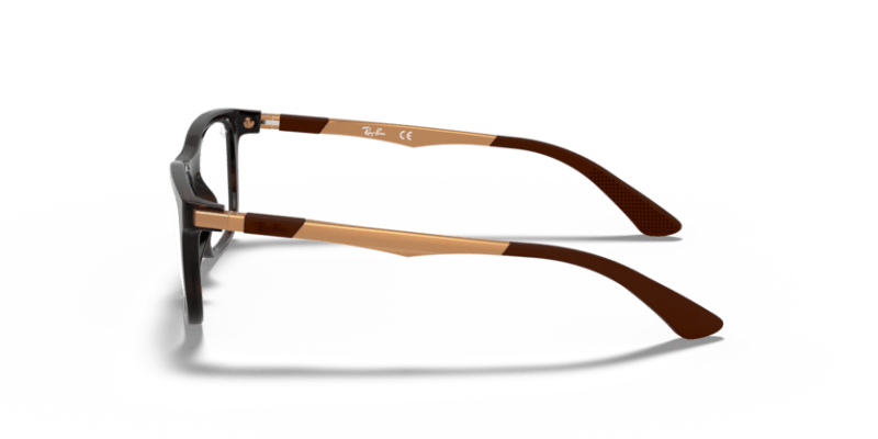 Havana - 0RY1549 8053672978377 Ray-Ban Junior Vista Eyeglasses Kids Unisex Square