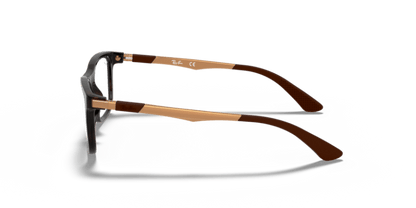 Havana - 0RY1549 8053672978377 Ray-Ban Junior Vista Eyeglasses Kids Unisex Square