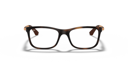 Havana - 0RY1549 8053672978377 Ray-Ban Junior Vista Eyeglasses Kids Unisex Square