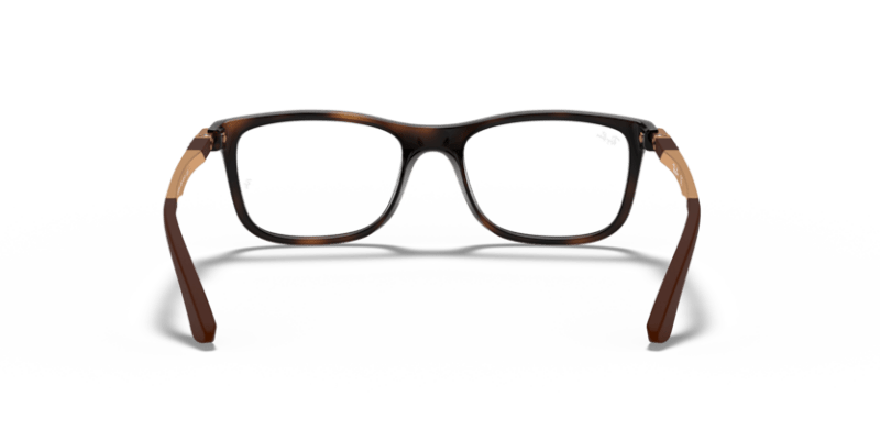 Havana - 0RY1549 8053672978377 Ray-Ban Junior Vista Eyeglasses Kids Unisex Square