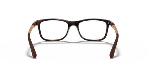 Havana - 0RY1549 8053672978377 Ray-Ban Junior Vista Eyeglasses Kids Unisex Square