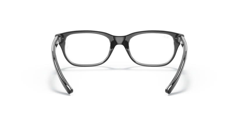 0RY1555 - Ray - Ban Junior Vista - Black - (Black On Transparent 3529) - 46 - 16 - 125 MM - Ardor Eyewear 8053672610963