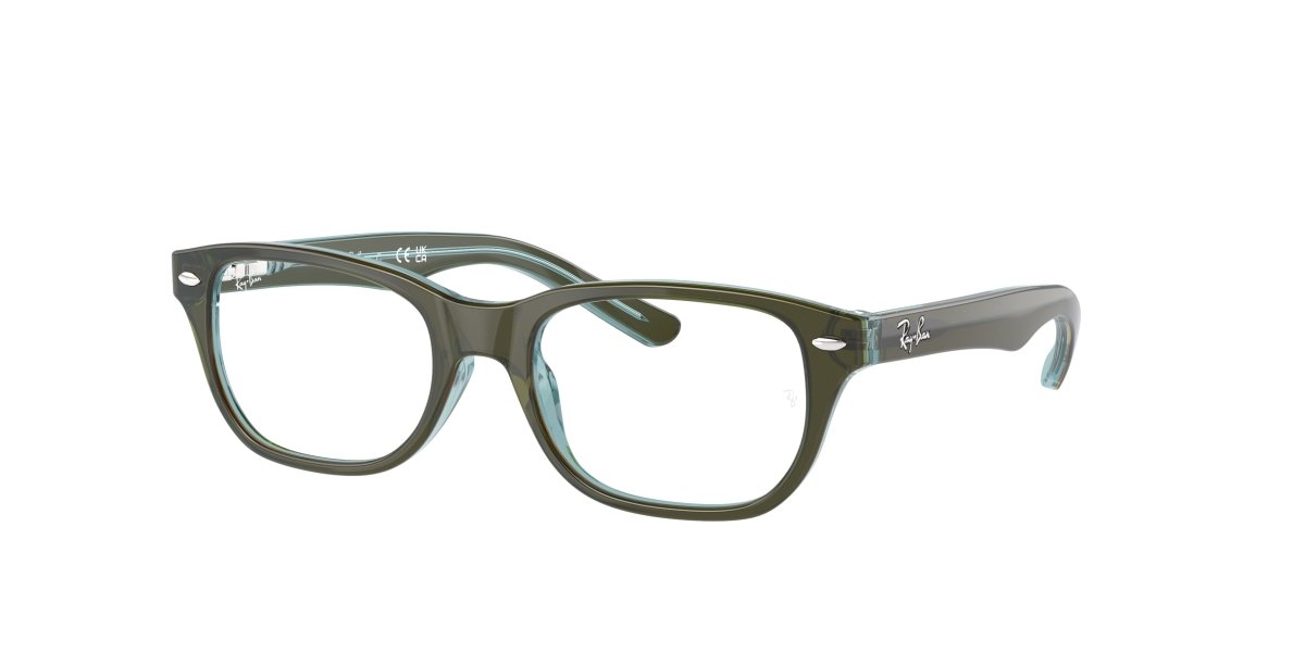 0RY1555 - Ray - Ban Junior Vista - Blue - (Top Green & Orange & Light Blue 3946) - 46 - 16 - 125 MM - Ardor Eyewear 8056597953900