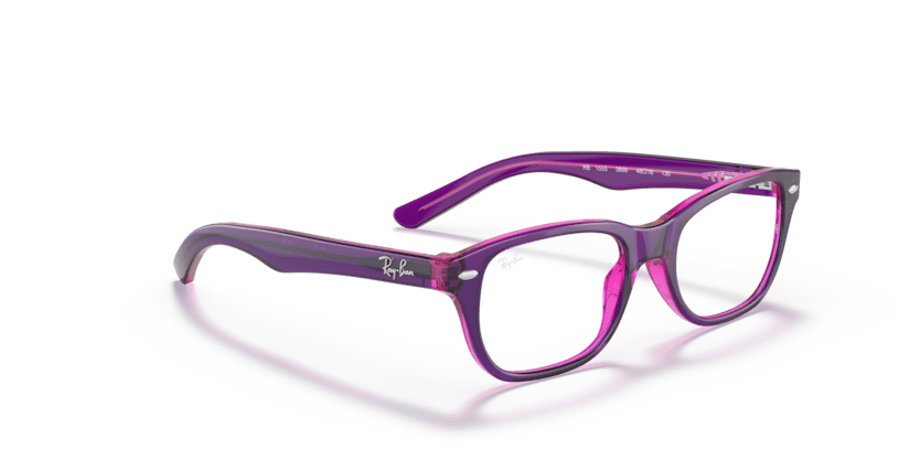 0RY1555 - Ray - Ban Junior Vista - Violet - (Violet On Fuxia Fluo 3666) - 46 - 16 - 125 MM - Ardor Eyewear 8053672611021