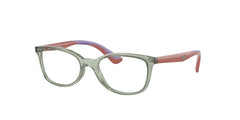 0RY1586 - Ray - Ban Junior Vista - Green - (Transparent Green 3922) - 49 - 16 - 130 MM - Ardor Eyewear 7895653249844