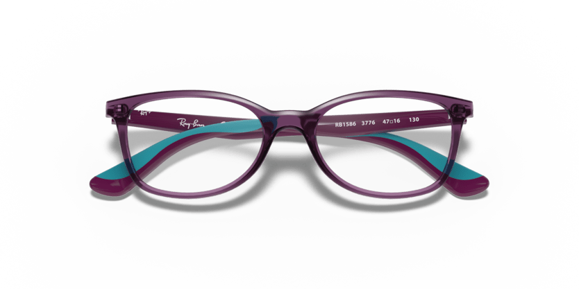 0RY1586 - Ray - Ban Junior Vista - Violet - (Transparent Violet 3776) - 47 - 16 - 130 MM - Ardor Eyewear 8053672972009