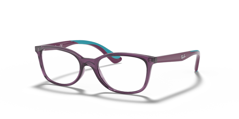 0RY1586 - Ray - Ban Junior Vista - Violet - (Transparent Violet 3776) - 47 - 16 - 130 MM - Ardor Eyewear 8053672972009