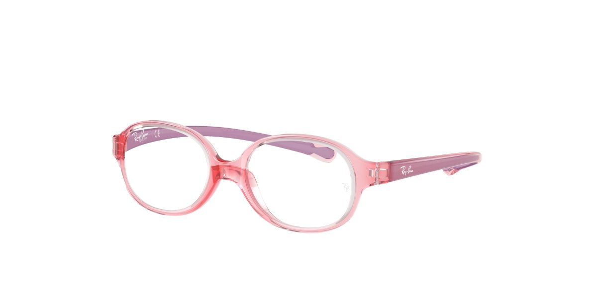 0RY1587 - Ray - Ban Junior Vista - Red - (Transparent Light Red 3767) - 39 - 14 - 125 MM - Ardor Eyewear 8053672940121