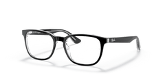 0RY1592 - Ray - Ban Junior Vista - Black - (Black On Transparent 3529) - 48 - 16 - 130 MM - Ardor Eyewear 8056597175487