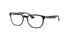 0RY1592 - Ray - Ban Junior Vista - Black - (Black On Transparent 3529) - 48 - 16 - 130 MM - Ardor Eyewear 8056597175487