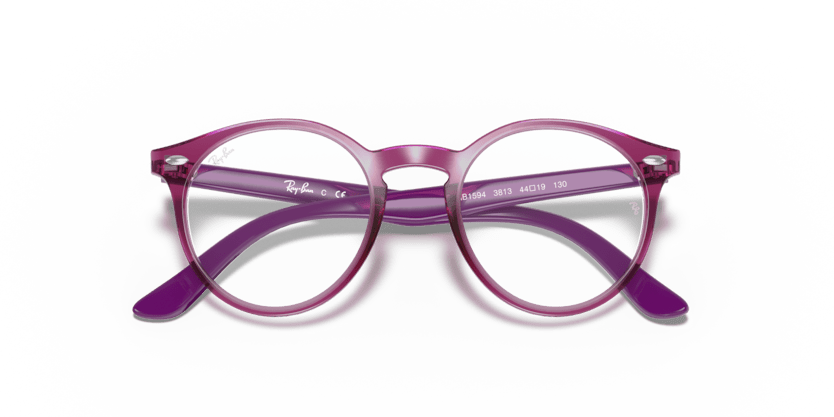 0RY1594 - Ray - Ban Junior Vista - Violet - (Transparent Fuchsia 3813) - 44 - 19 - 130 MM - Ardor Eyewear 8056597126366