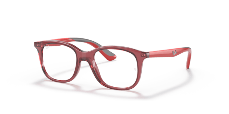 Ray-Ban Junior Vista 0RY1604 Transparent Red 8056597438759