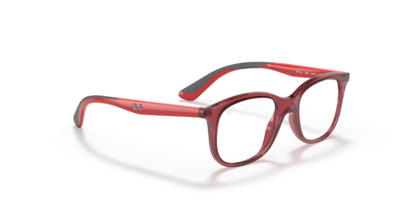 Ray-Ban Junior Vista 0RY1604 Transparent Red 8056597438759