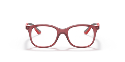 Ray-Ban Junior Vista 0RY1604 Transparent Red 8056597438759