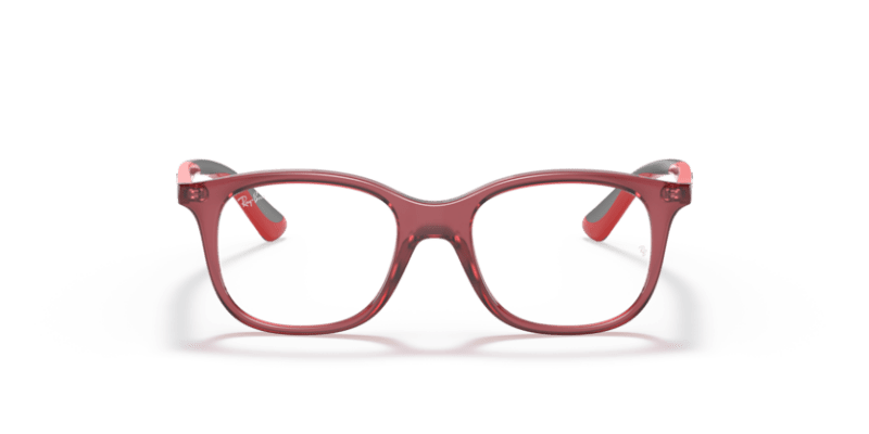 Ray-Ban Junior Vista 0RY1604 Transparent Red 8056597438759