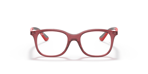 Ray-Ban Junior Vista 0RY1604 Transparent Red 8056597438759