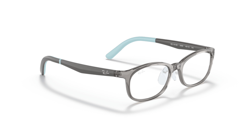 0RY1613D - Ray - Ban Junior Vista - Grey - (Transparent Grey 3908) - 49 - 16 - 140 MM - Ardor Eyewear 8056597681575