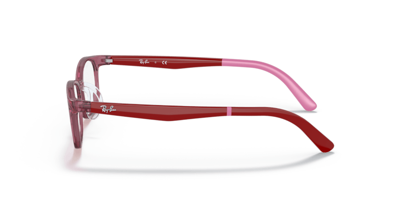 0RY1613D - Ray - Ban Junior Vista - Pink - (Transparent Pink 3777) - 49 - 16 - 140 MM - Ardor Eyewear 8056597681582