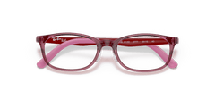 0RY1613D - Ray - Ban Junior Vista - Pink - (Transparent Pink 3777) - 49 - 16 - 140 MM - Ardor Eyewear 8056597681582