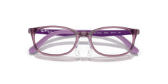 0RY1613D - Ray - Ban Junior Vista - Violet - (Transparent Purple 3909) - 49 - 16 - 140 MM - Ardor Eyewear 8056597848367