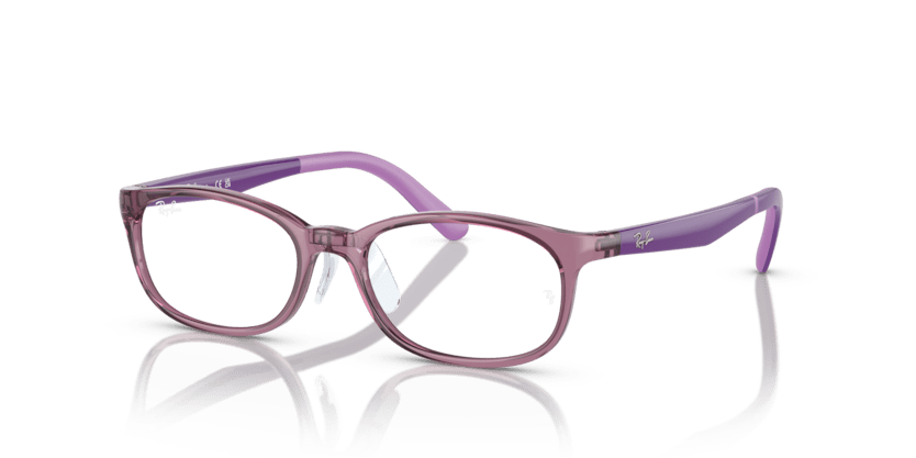 0RY1613D - Ray - Ban Junior Vista - Violet - (Transparent Purple 3909) - 49 - 16 - 140 MM - Ardor Eyewear 8056597848367