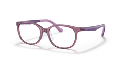 0RY1614D - Ray - Ban Junior Vista - Violet - (Transparent Purple 3909) - 49 - 15 - 140 MM - Ardor Eyewear 8056597681704