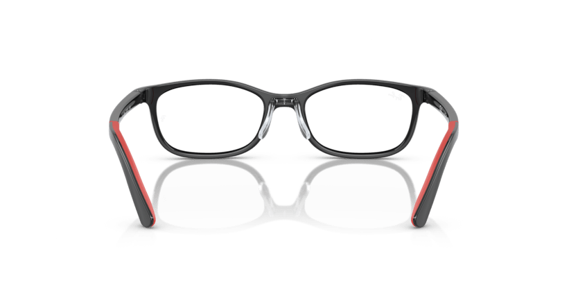 0RY1615D - Ray - Ban Junior Vista - Black - (Black 3876) - 48 - 16 - 140 MM - Ardor Eyewear 8056597849418