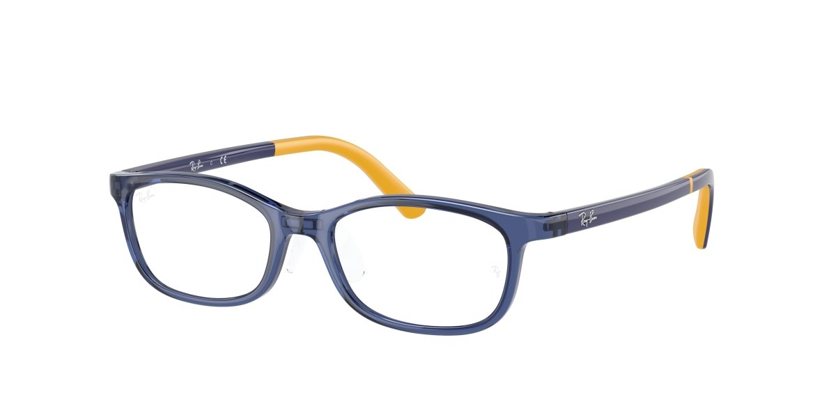 0RY1615D - Ray - Ban Junior Vista - Blue - (Transparent Blue 3907) - 48 - 16 - 140 MM - Ardor Eyewear 8056597685580