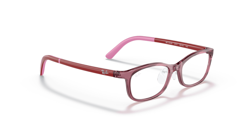 0RY1615D - Ray - Ban Junior Vista - Pink - (Transparent Pink 3777) - 48 - 16 - 140 MM - Ardor Eyewear 8056597685566