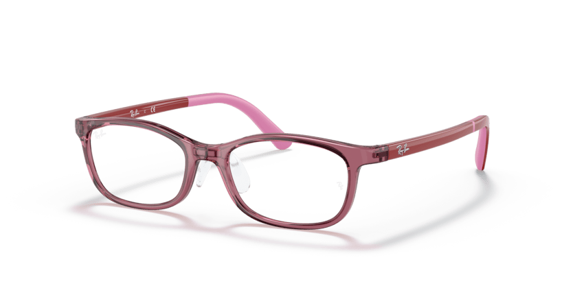 0RY1615D - Ray - Ban Junior Vista - Pink - (Transparent Pink 3777) - 48 - 16 - 140 MM - Ardor Eyewear 8056597685566