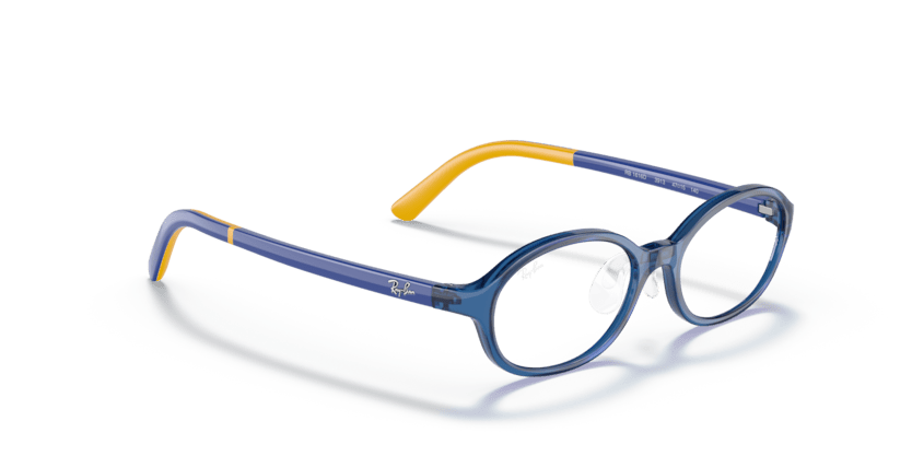 0RY1616D - Ray - Ban Junior Vista - Blue - (Transparent Dark Blue 3913) - 45 - 15 - 140 MM - Ardor Eyewear 8056597691000