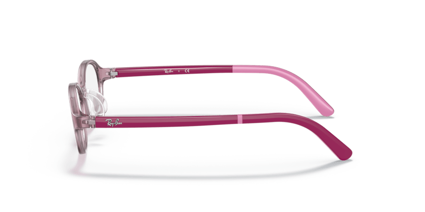 0RY1616D - Ray - Ban Junior Vista - Pink - (Transparent Pink 3912) - 45 - 15 - 140 MM - Ardor Eyewear 8056597690980