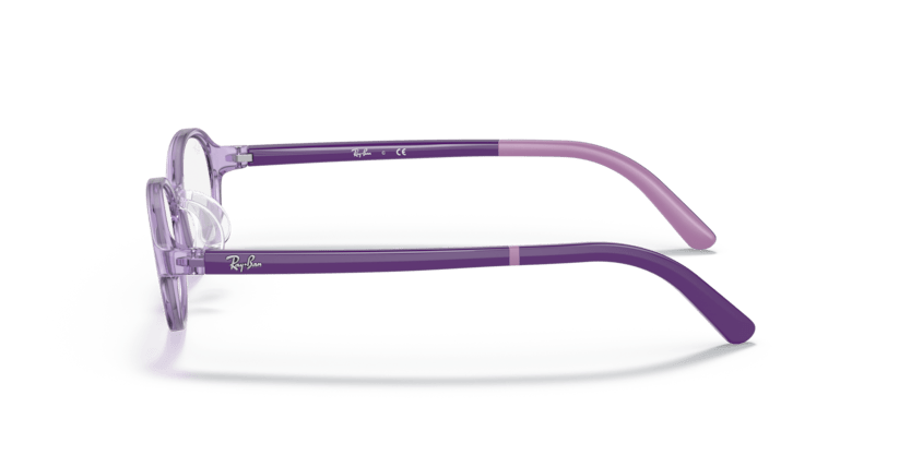 0RY1616D - Ray - Ban Junior Vista - Violet - (Transparent Purple 3911) - 45 - 15 - 140 MM - Ardor Eyewear 8056597690959