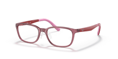 0RY1617D - Ray - Ban Junior Vista - Pink - (Dark Transparent Pink 3777) - 47 - 16 - 140 MM - Ardor Eyewear 8056597691024