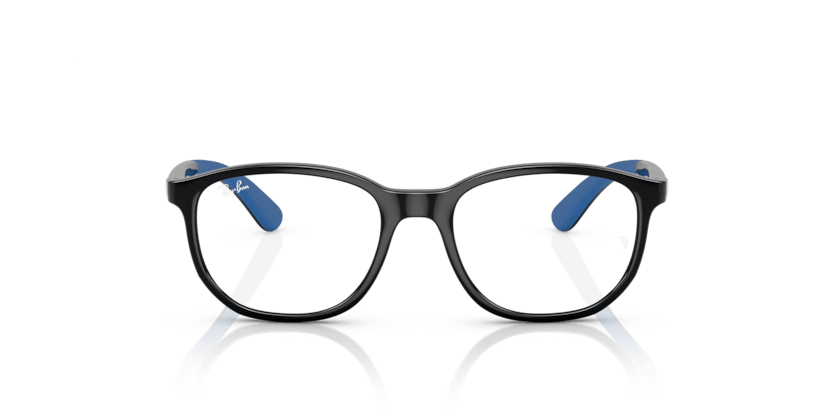 0RY1619 - Ray - Ban Junior Vista - Black - (Black On Blue 3862) - 49 - 16 - 130 MM - Ardor Eyewear 8056597732581