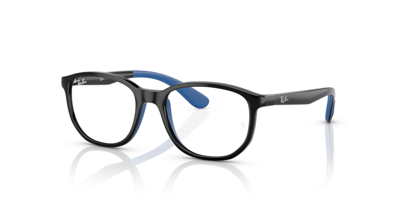 0RY1619 - Ray - Ban Junior Vista - Black - (Black On Blue 3862) - 49 - 16 - 130 MM - Ardor Eyewear 8056597732581