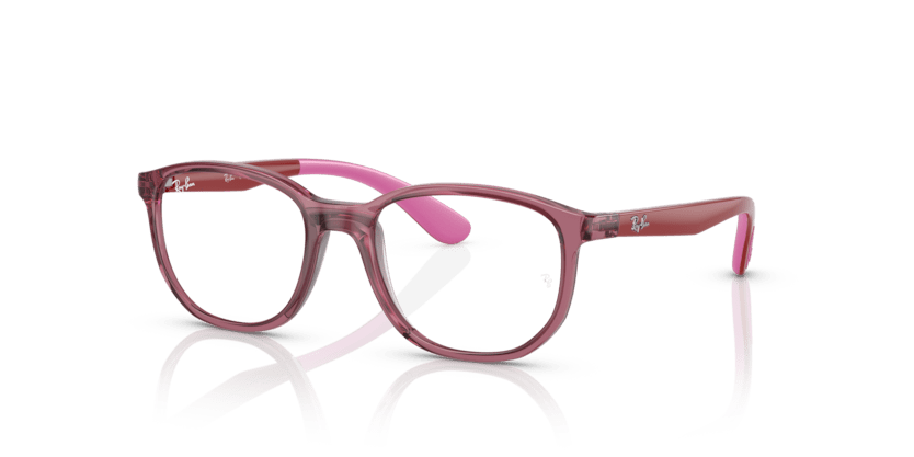 0RY1619 - Ray - Ban Junior Vista - Pink - (Transparent Pink 3777) - 49 - 16 - 130 MM - Ardor Eyewear 8056597732567