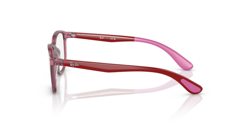 0RY1619 - Ray - Ban Junior Vista - Pink - (Transparent Pink 3777) - 49 - 16 - 130 MM - Ardor Eyewear 8056597732567